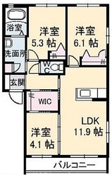 グランマスト1　Ｂ棟の物件間取画像